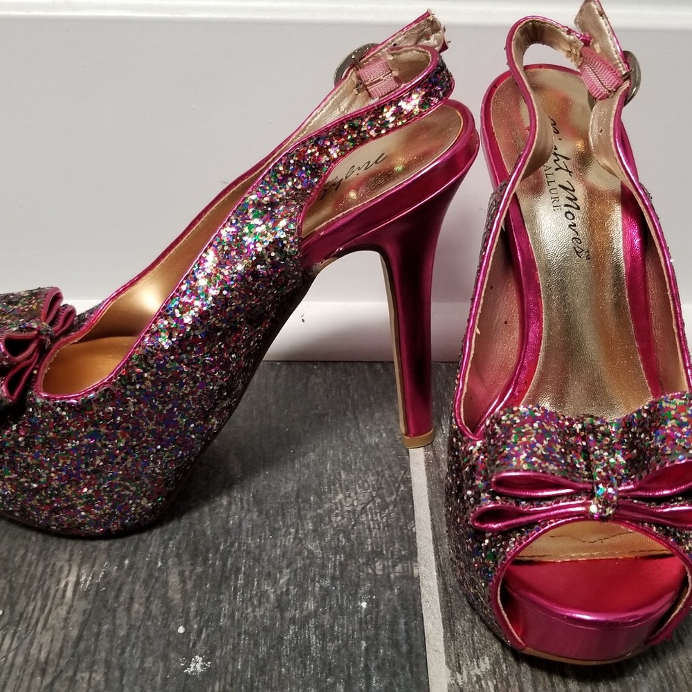 Night moves Glitter Pumps